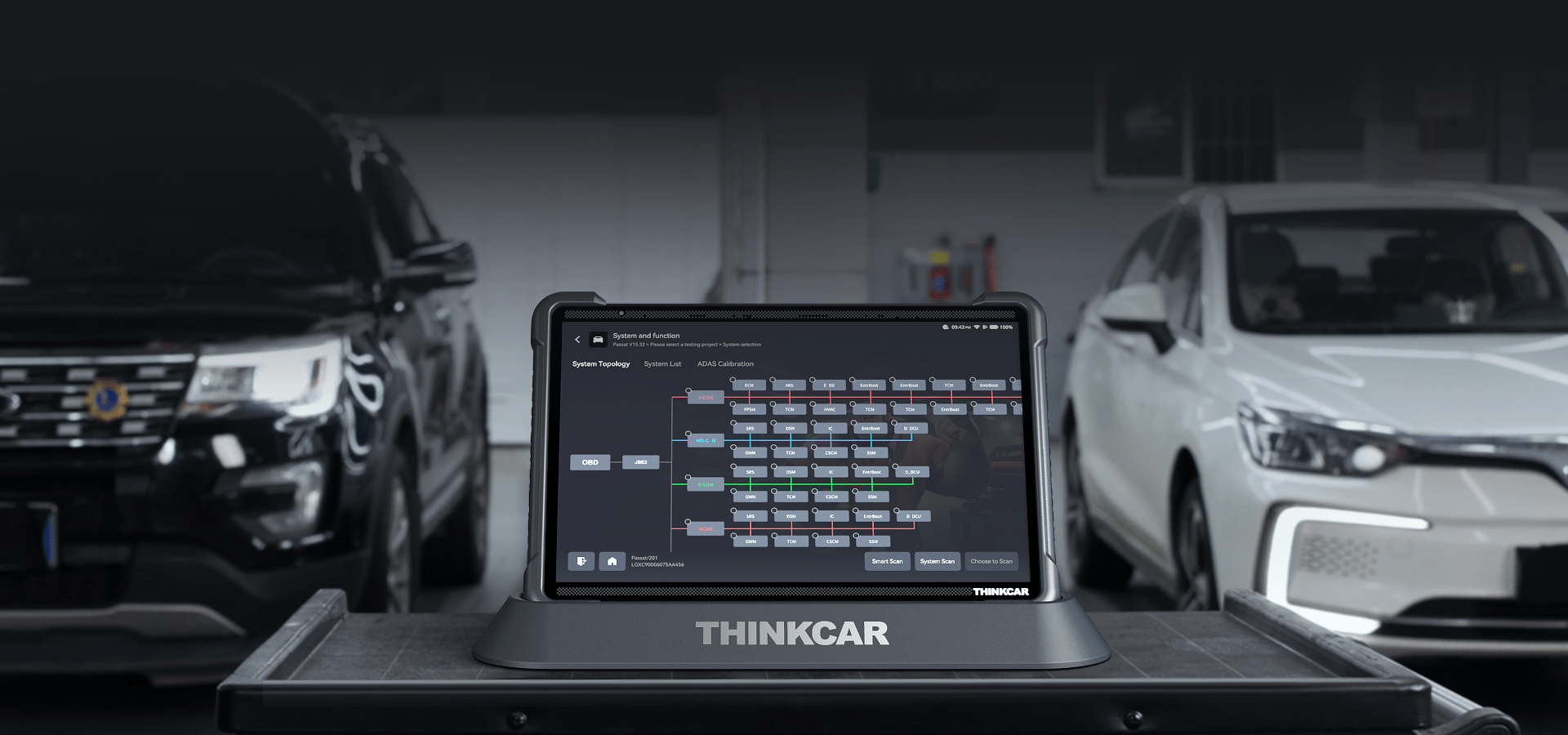 THINKCAR 399 in the workshop
